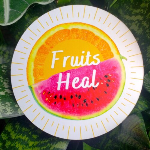 Sticker: Fruits Heal (without website name)