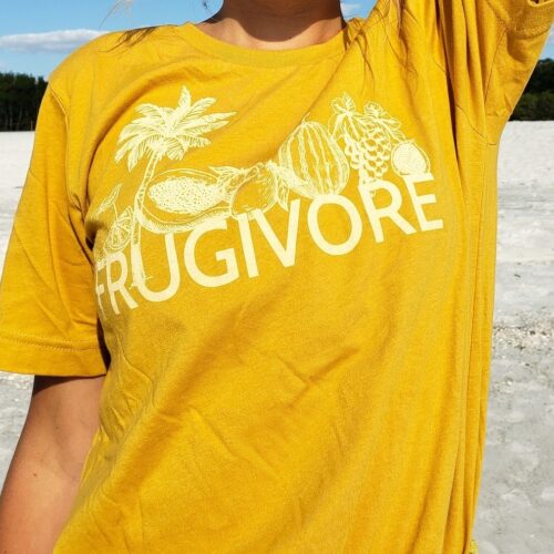 Shirt: Frugivore Cotton Shirt (Warm Yellow)