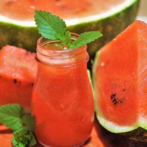 melon, fresh juice, watermelon juice